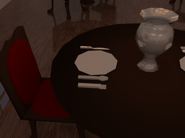 3ds fancy restaurant - Fancy Restaurant by 3DUniverse Pro